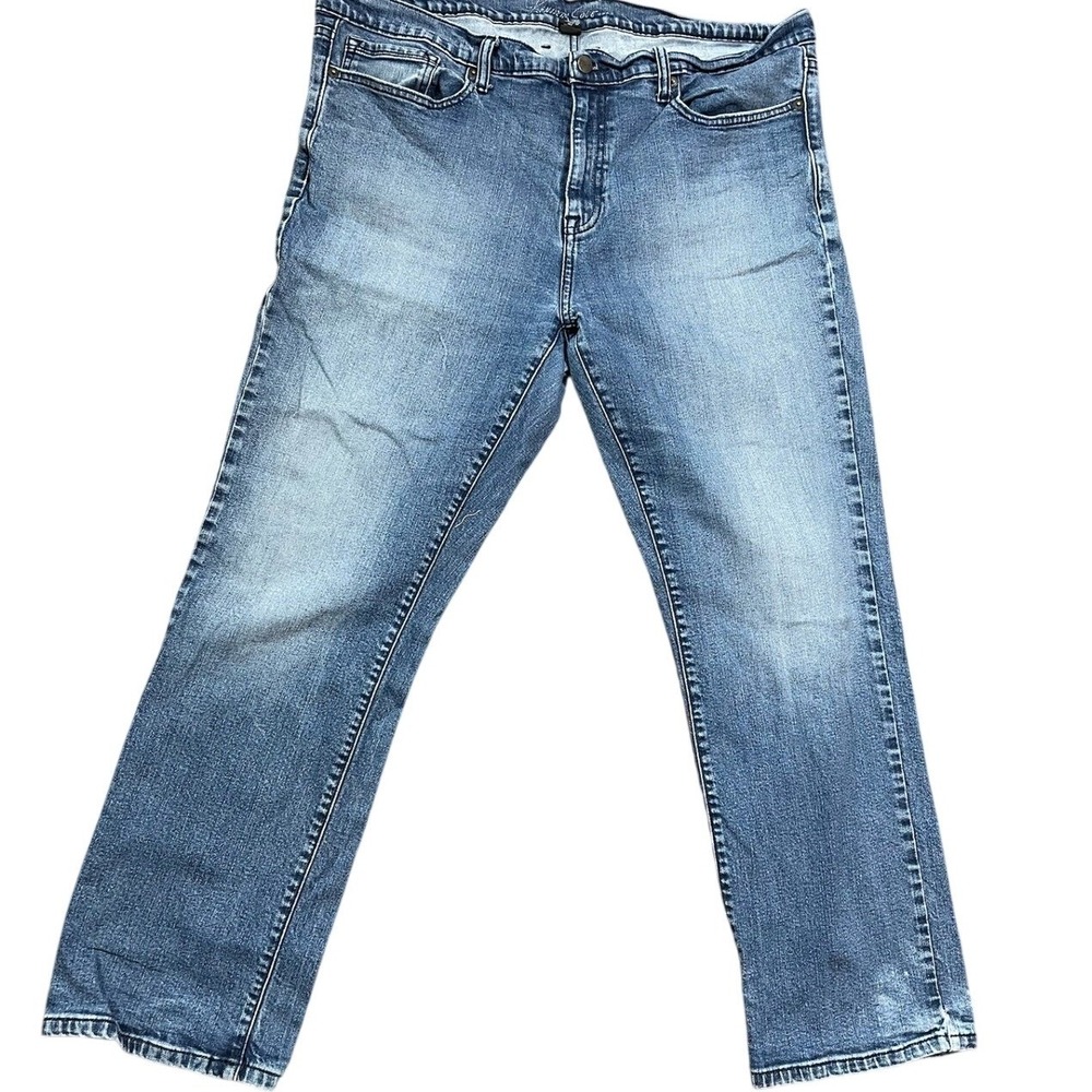 Kenneth Cole New York Mens Jeans 40x30 Straight Leg Blue Denim Medium Wash